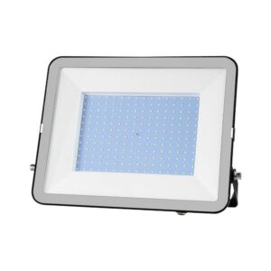 200W LED projektør, Samsung LED chip - 185lm/W, IP65, 4000K, sort, 5 års garanti