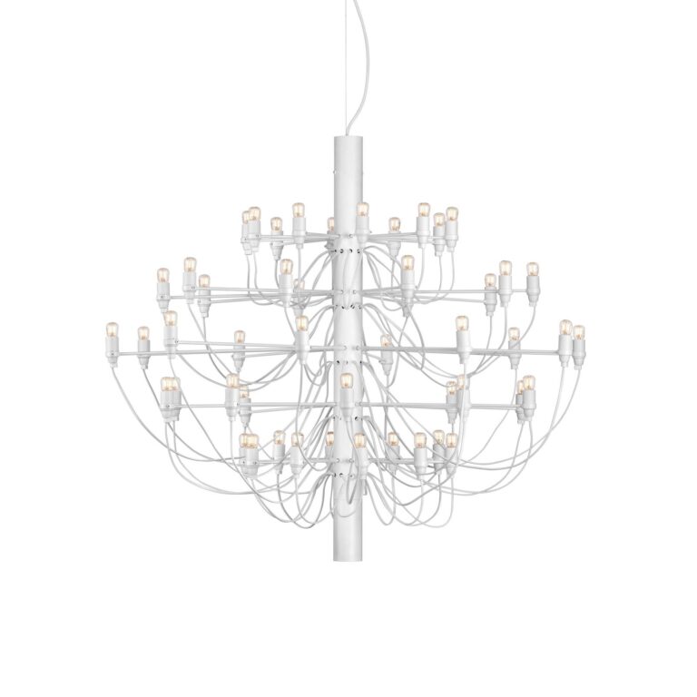 2097/50 C LED Pendel Matt White - Flos - Stue - Design - Metal - Med flere lyskilder