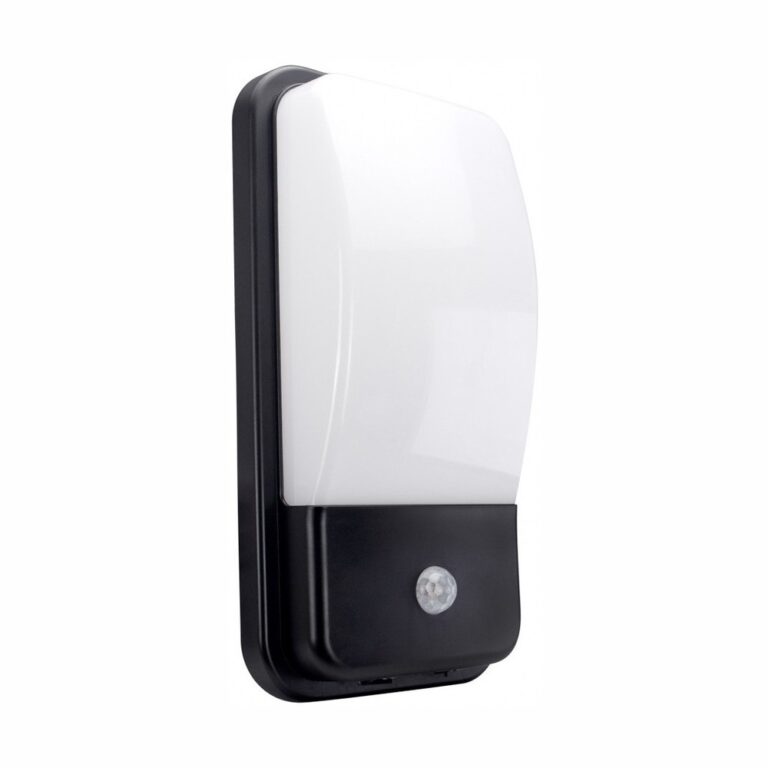 20W LED væglampe med sensor - 4000K, IP54, bevægelsessensor, udendørs