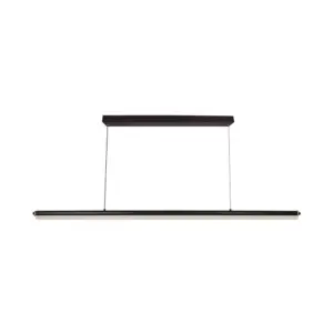 23W LED designer pendel / lysekrone - 2130lm, sort, rektangulær, 123x110cm, 4000K, IP20