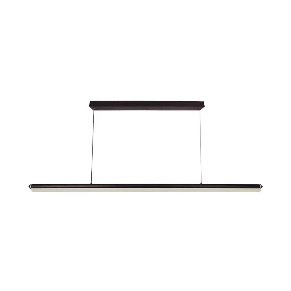 23W LED designer pendel / lysekrone - 2130lm, sort, rektangulær, 123x110cm, 4000K, IP20