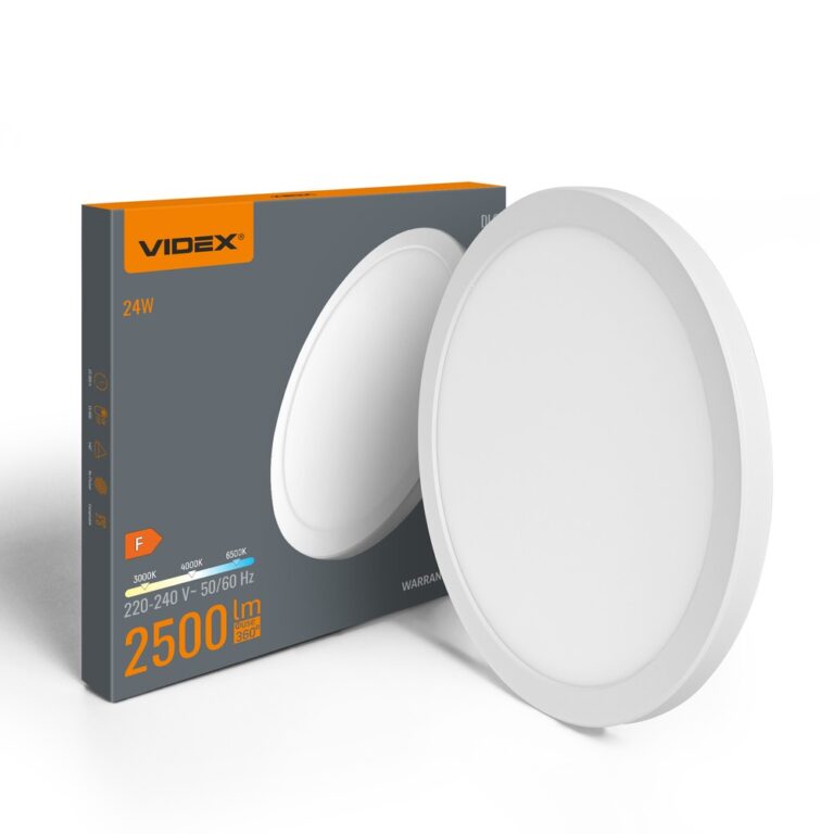 24W LED loftslampe, 3CCT - Ø292, 2500-2900lm, IP20 indendørs, indbygget. lyskilde