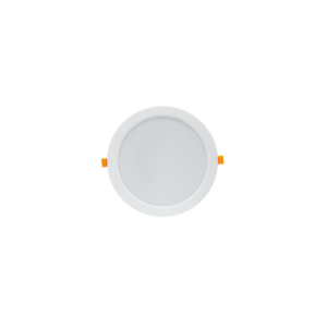 24W Ø22cm LED indbygningspanel - IP54 udendørs, Hul: Ø19,5 cm, Mål: Ø22 cm