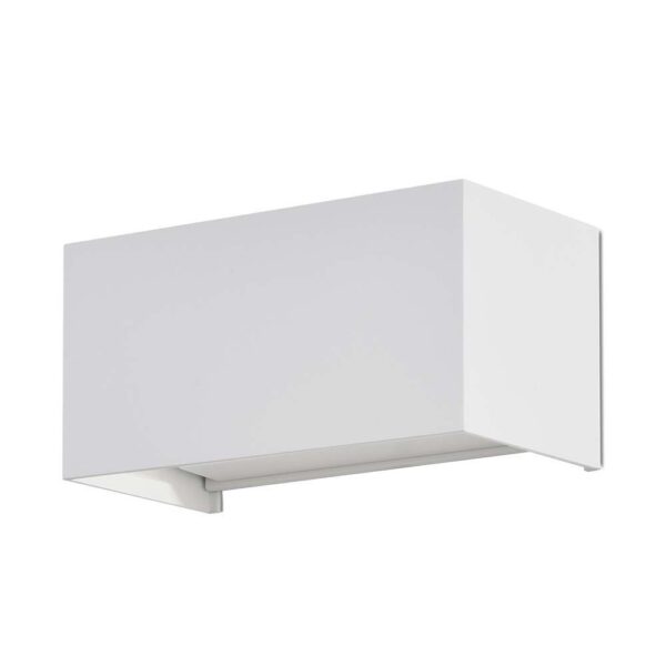 24W Væglampe - LED, 3000K, Hvid, Hus