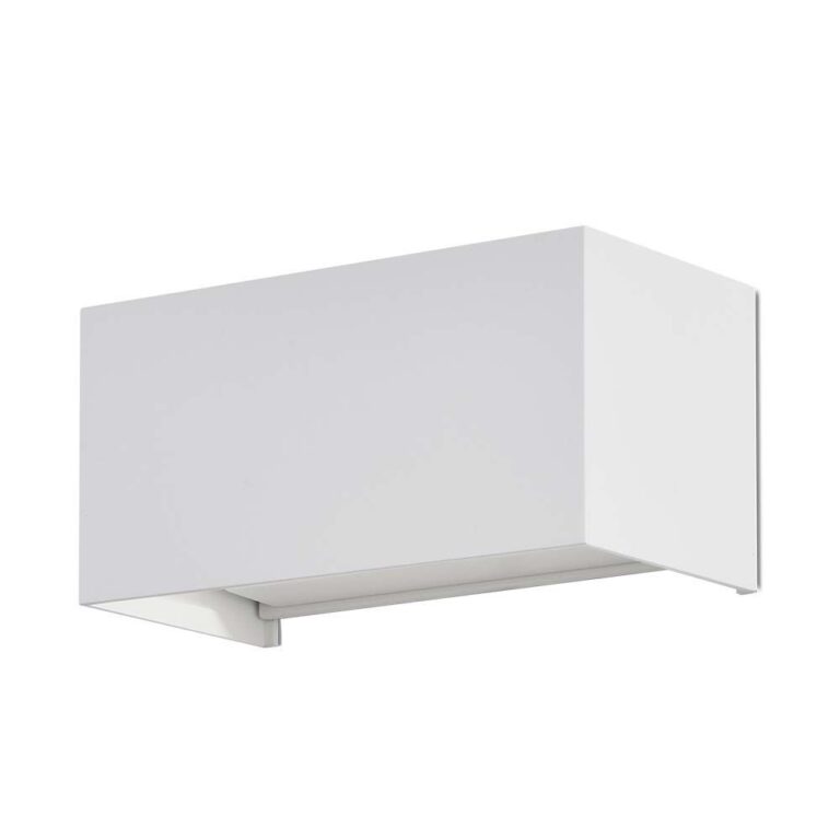 24W Væglampe - LED, 3000K, Hvid, Hus