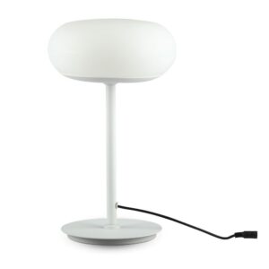 25W LED Bordlampe - Designer, Touch Dæmpbar, 3000K, Hvid