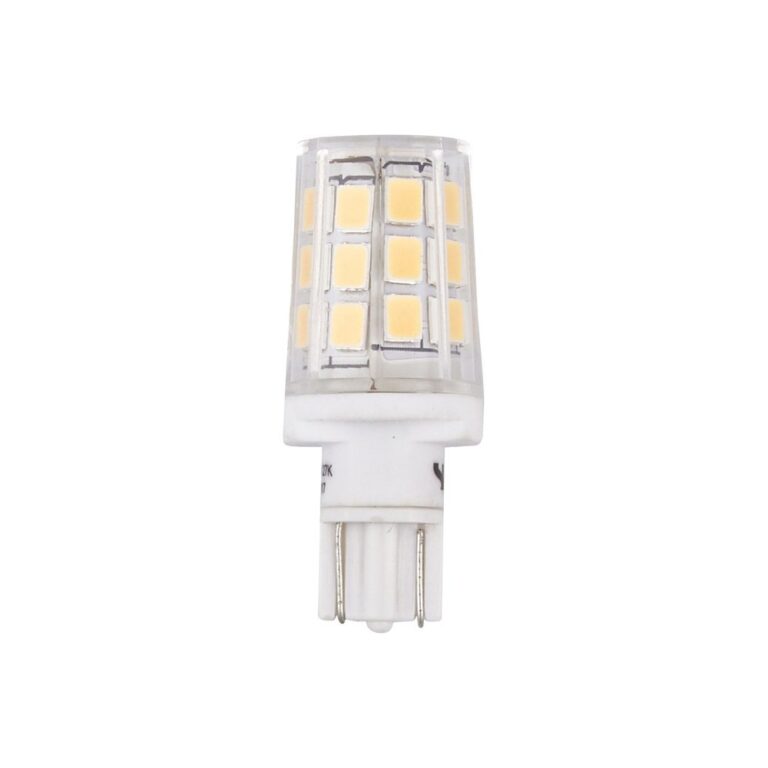 2,5W T15 Wedge LED pære, 12V - 250lm, 2700K, AC/DC