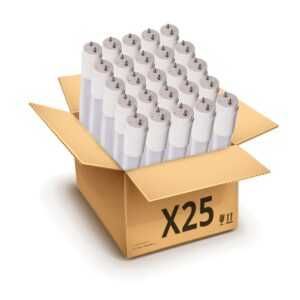 25x 120cm / 18W LED rør, T8 - 4000k, 5 års producentgaranti
