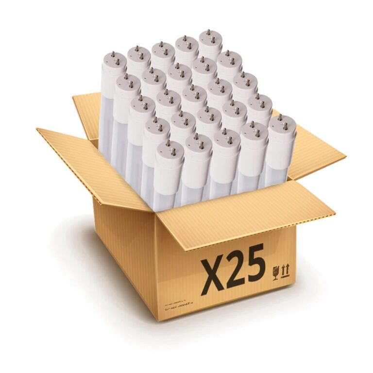 25x 150cm Samsung chip LED rør - 22W, 5 års producentgaranti, T8, 4000K