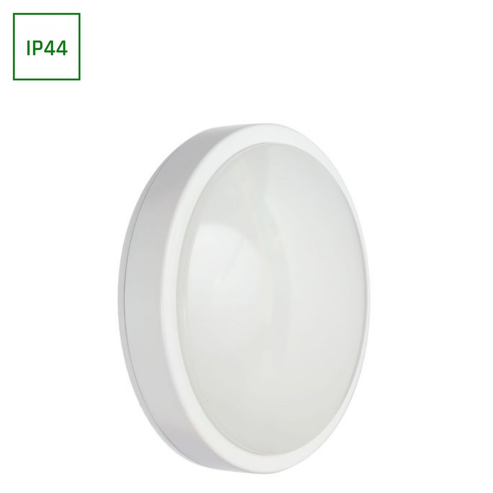 27W Nymphea LED loftlampe - 1750lm, IP44, 4000K, hvid kant
