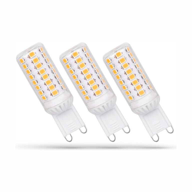 3-pak G9 4,9W dæmpbar LED pære - Dæmpbar