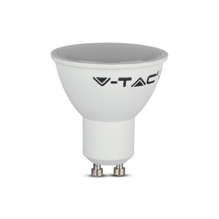 3 stk. GU10 4,5W LED pære - 400lm, mat glas, varm hvid