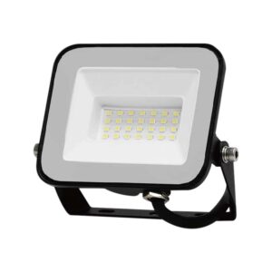 30W LED projektør, Samsung LED chip - IP65, sort, 3000K, PRO-Series, udendørs