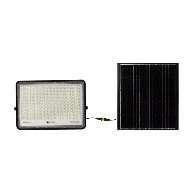 V-Tac 30W LED Solcelle Projektør 6400K 2600lm IP65