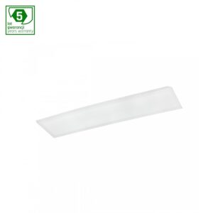 30x120 LED panel, 40W - 165lm/W, UGR19, RA90, 6000K, 5 års garanti