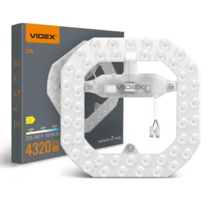 32W LED modul til loftlamper - 4320lm, 3CCT, magnetisk montering, udskiftelig lyskilde