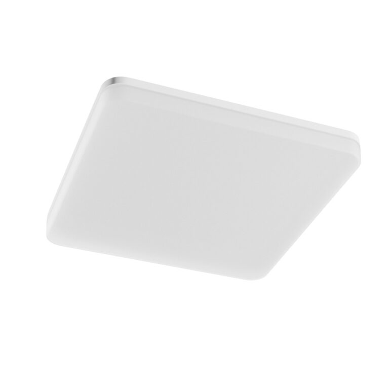 330x330 Nymphea Fusion loftlampe 20W eller 30W eller 40W - CCT, 230V, 120Â°, IP44, 53mm, hvid, firkantet, LED