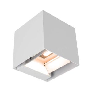 3W Solcelle væglampe LED - IP65, Hvid, sensor