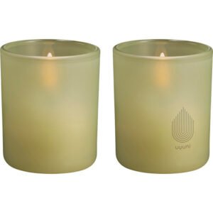 4 stk Uyuni LED stearinlys, grøn