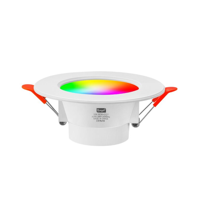 4 stk. 5W Smart Home LED downlight - Bluetooth, virker med Google Home, Alexa og smartphones
