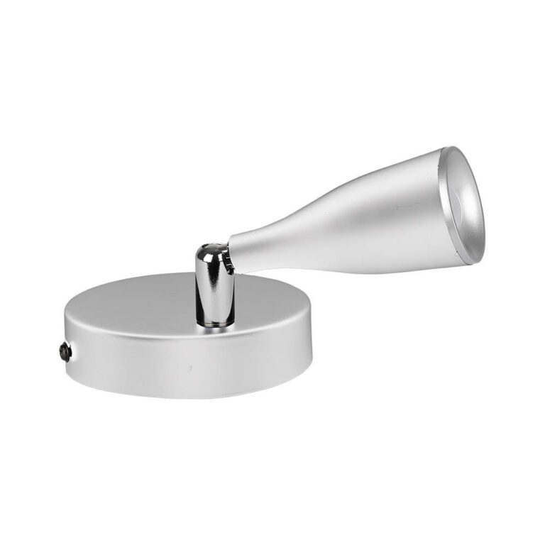 4,5W LED væglampe - 420lm, 3000K, hvid, indendørs