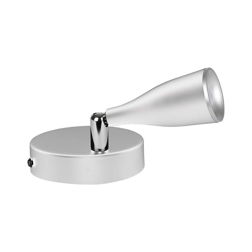 4,5W LED væglampe - 420lm, 3000K, hvid, indendørs