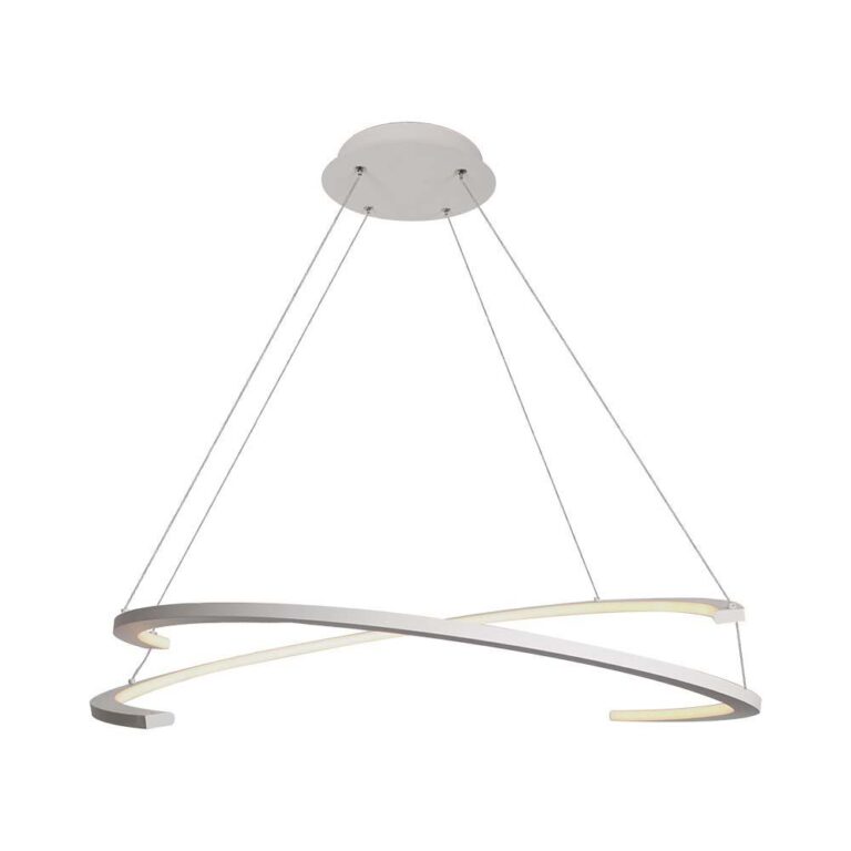 48W LED designer pendel, hvid - Triac dæmpbar, 800x1200mm, 4000K, IP20