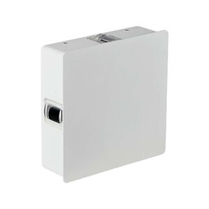 4W Væglampe - LED, 4000K, IP65, Hvid, Kvadrat