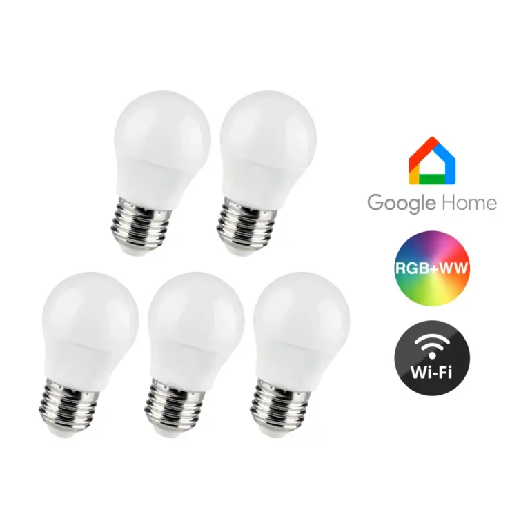 V-Tac E27 5W Wifi LED Pære Smart Lighting