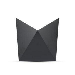 5W LED væglampe - IP65 udendørs, sort, inkl. lyskilde