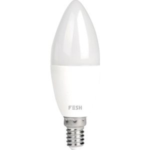 6 stk Fesh Smart E14 kertepære, 2700-6500K, 5W