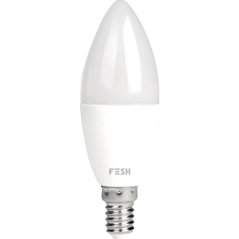 6 stk Fesh Smart E14 kertepære, 2700-6500K, 5W