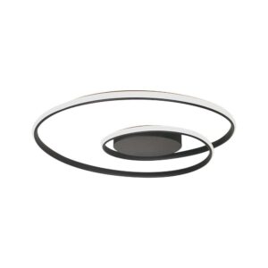 600x50mm VT-7911 loftlampe 48W - LED, metal, 4000K, sort, med TRIAC dæmpning
