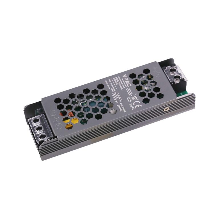 60W / 12V DC Slim strømforsyning til LED strips - 5A, IP20 indendørs