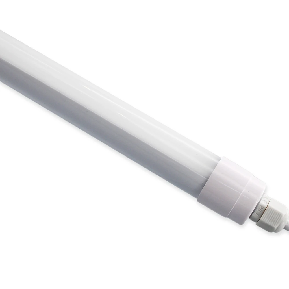 60cm 10W LED armatur, gennemfortrådet - IP65, Ø2,5cm