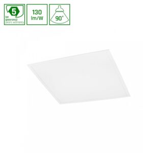 60x60 ALGINE BACKLIGHT LED panel, 40W - 130lm/W, 5 års garanti, neutral hvid