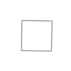 60x60 LED panel, 40W - 120lm/W, IP65, hvid kant