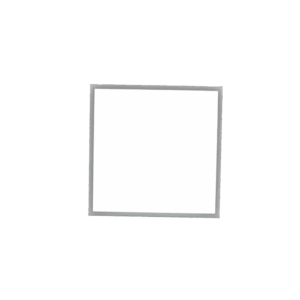 60x60 LED panel - 40W, 120lm/W, IP65, hvid kant