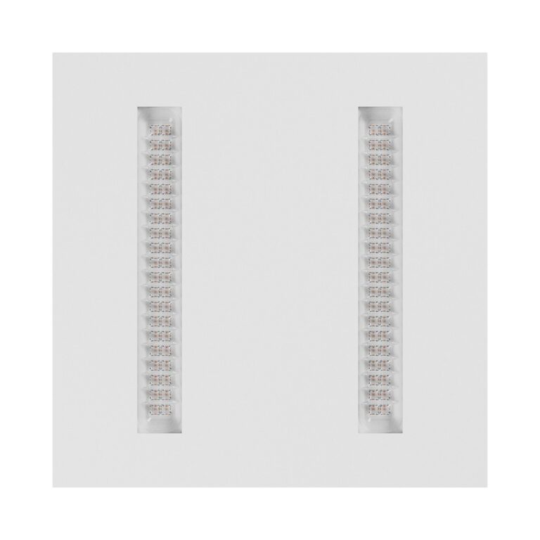 60x60 LED panel, 40W - 150lm/W, 5 års garanti, indbygning/påbygning, 80 grader