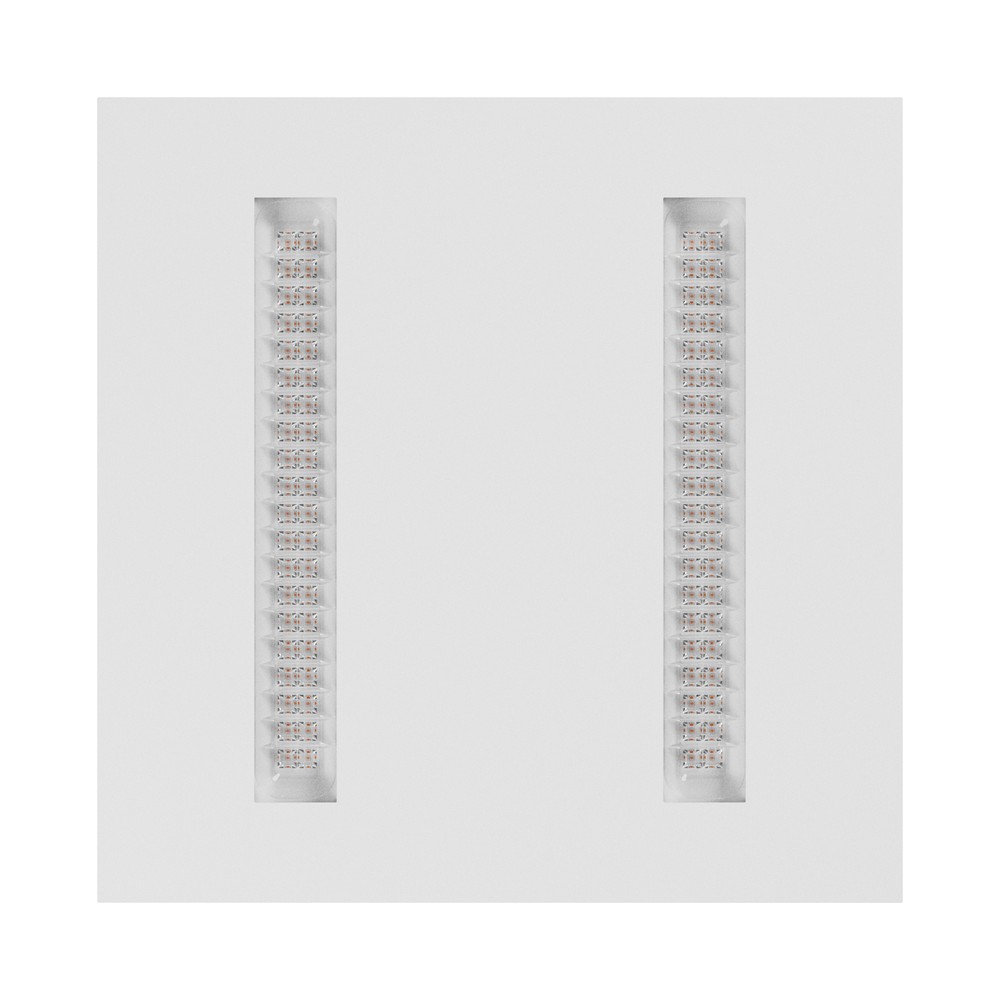 60x60 LED panel, 40W - 150lm/W, 5 års garanti, indbygning/påbygning, 80 grader