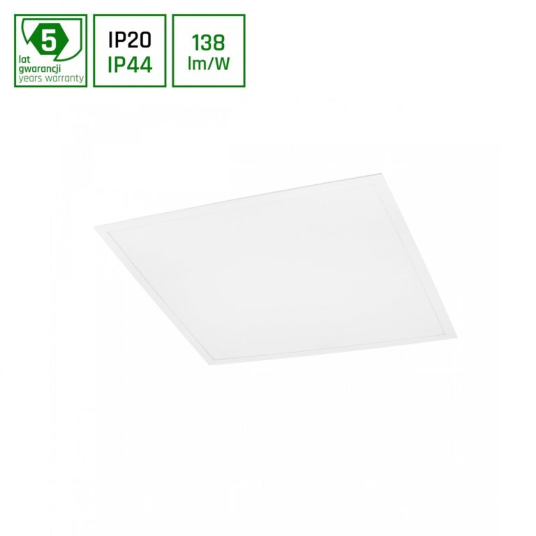 Spectrum Algine 60x60 LED Panel 40W 6000K IP44 Hvid Kant