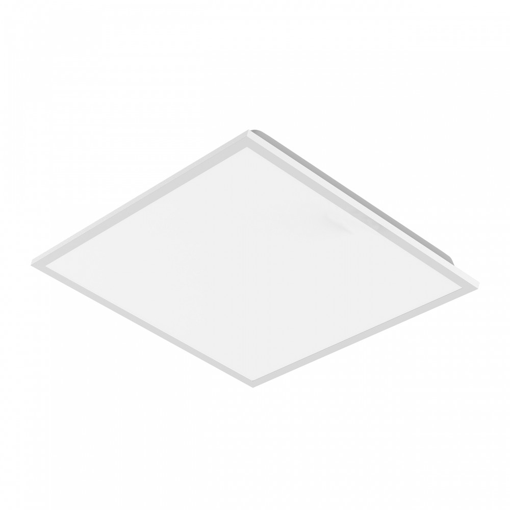 60x60 LED panel, 40W - UGR19, 90°, IP40, hvid kant, bagbelyst