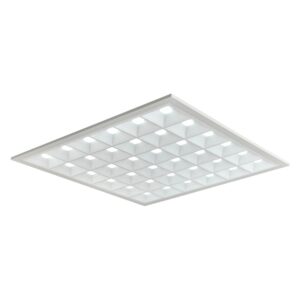 60x60 LED panel Gitter, 36W - 110lm/w, UGR16, RA90, Philips driver, flicker free, hvid kant