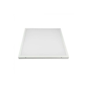 60x60 LED panel i ramme, 36W - Indbygget i hvid ramme, til direkte montering