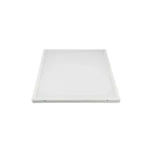 60x60 LED panel i ramme, 36W - Indbygget i hvid ramme, til direkte montering