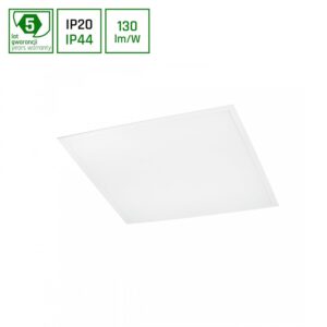 60x60 PHILIPS driver LED panel, 40W - 130lm/W, IP44, 5 års garanti, 3000K