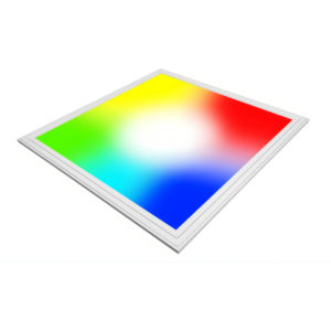 60x60 RGB+CCT LED panel - 36W, hvid kant