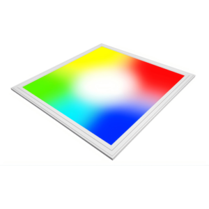 60x60 RGB+CCT LED panel - 36W, hvid kant