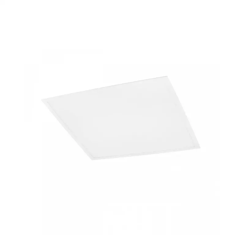 60x60 bagbelyst LED panel, 40W - 115lm/W, 5 års garanti, hvid kant
