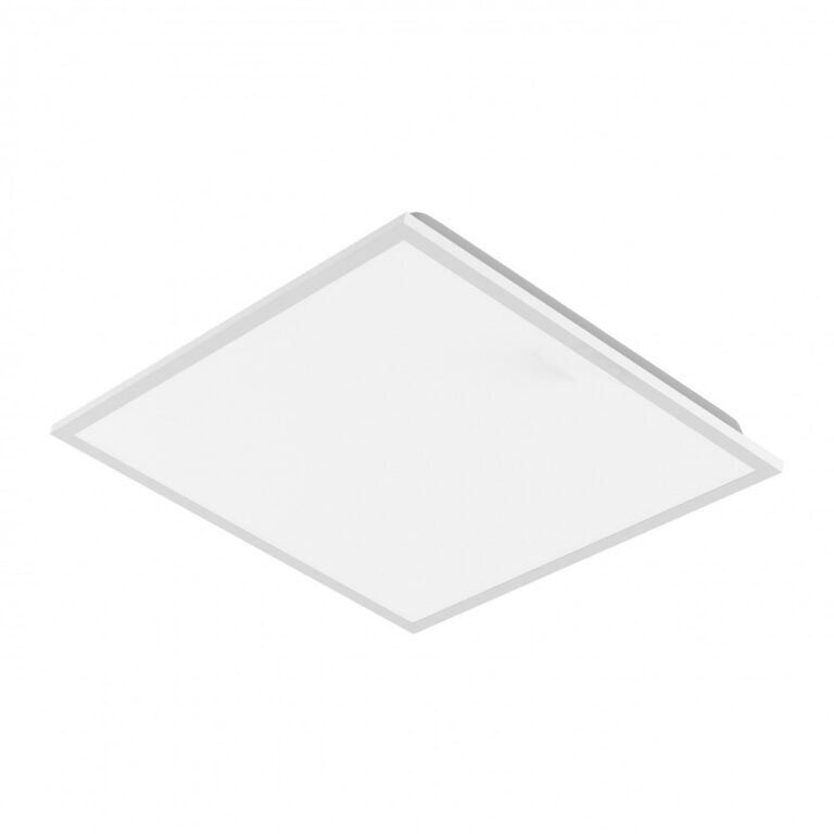 60x60 bagbelyst LED panel, 40W - 5 års garanti, hvid kant